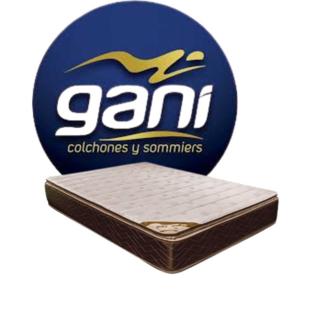 COLCHON GANI GOLDEN FLEX C/PILLOW 140X190X32