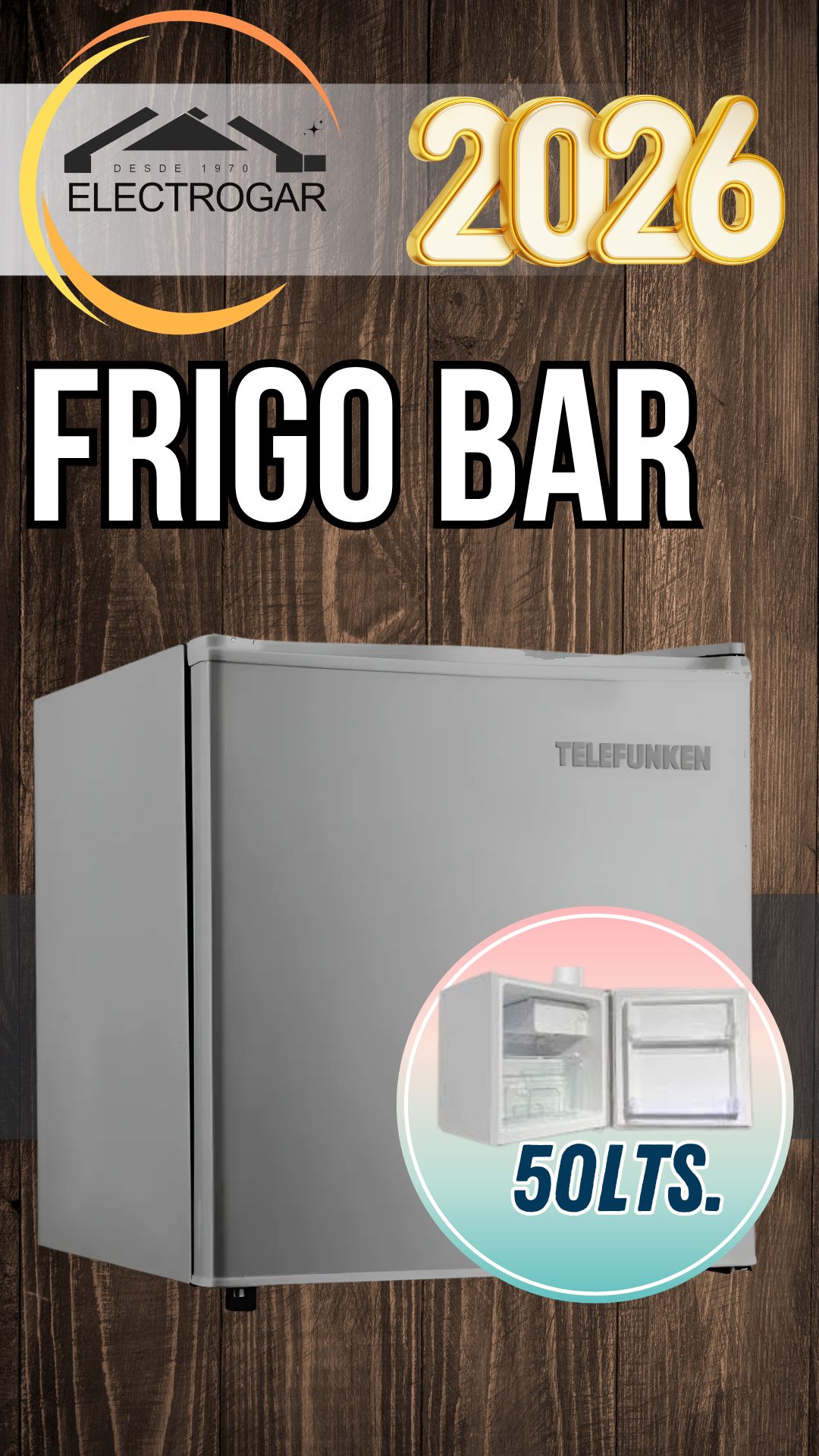 HELADERA FRIGO BAR TELEFUNKEN - Image 2