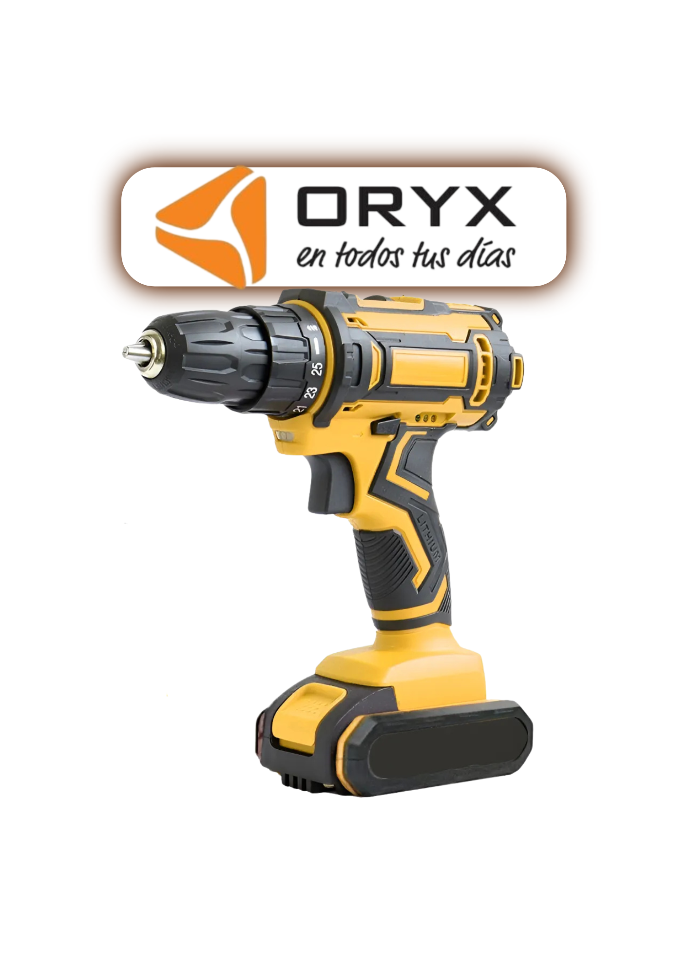 TALADRO ROTOPERCUTOR INALÁMBRICO ORYX EL 669