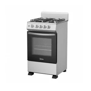 COCINA ACERO INOX. MIDEA MULTIGAS C/LUZ 50CM.