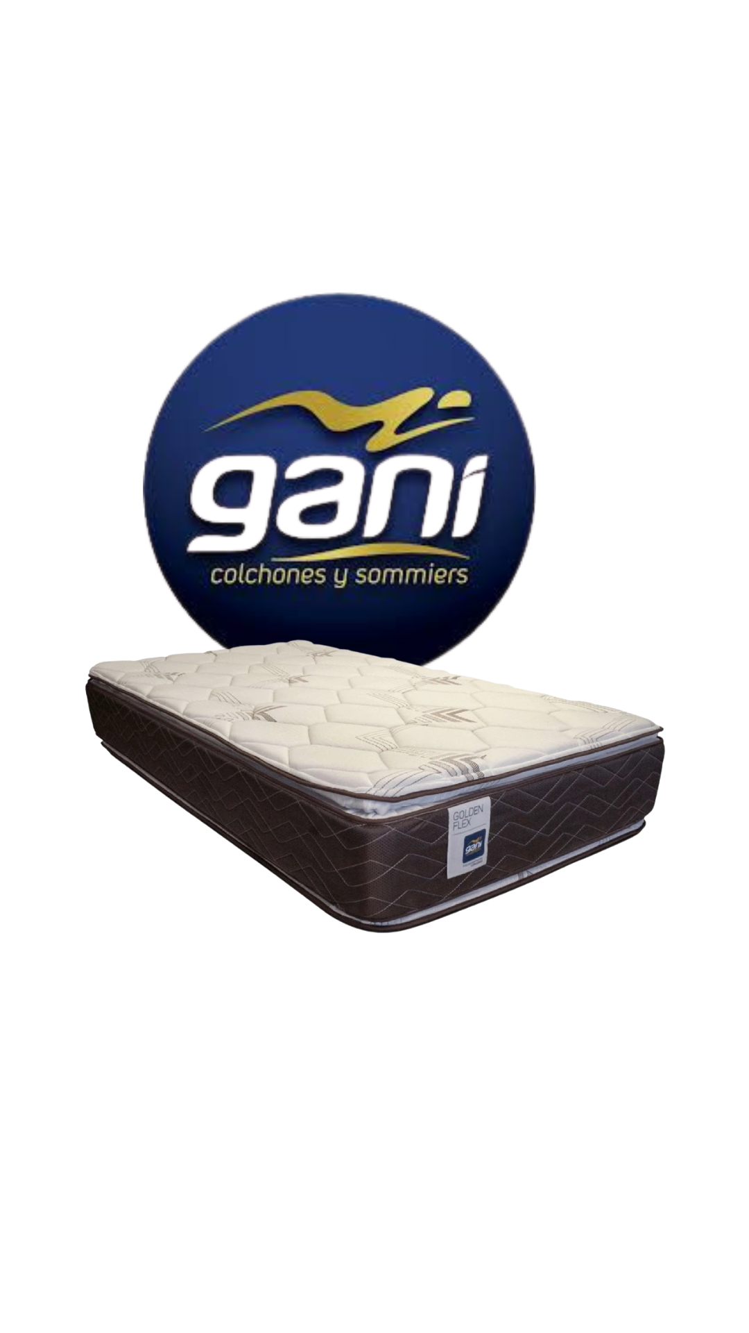 COLCHON GANI GOLDEN FLEX C/PILLOW