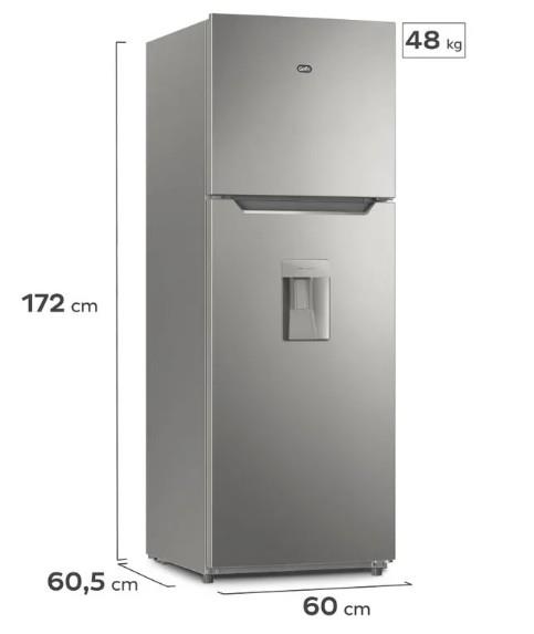HELADERA GAFA HGW311P C/DISP. PLATA - Image 5