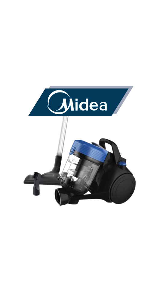 ASPIRADORA MIDEA SIN BOLSA 1400W