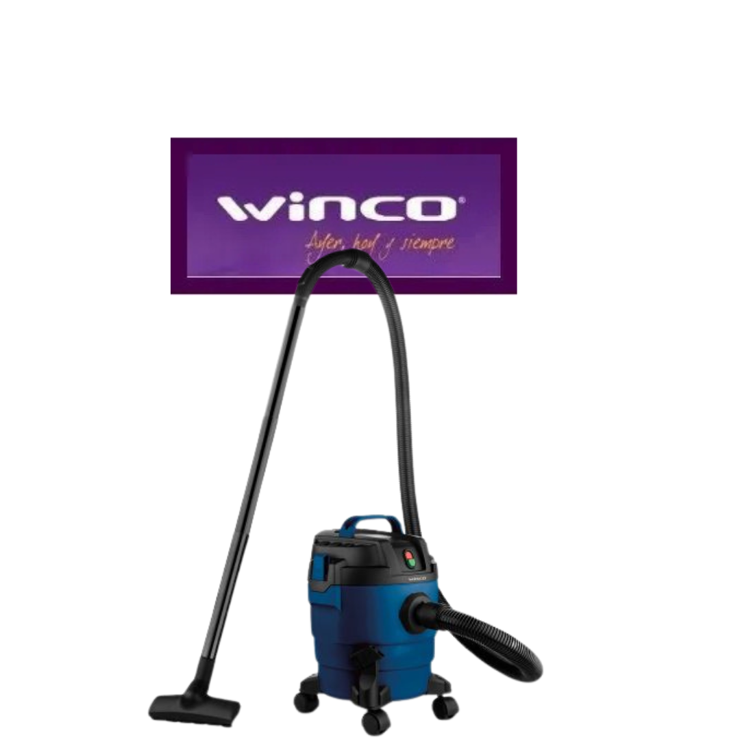 ASPIRADORA WINCO 1000W. 3 E4N 1 TACHO 20LTS.