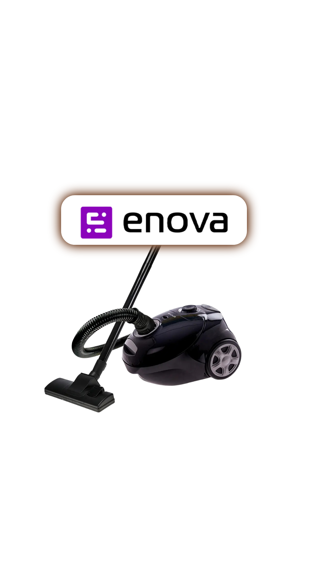 ASPIRADORA ENOVA 1200W. 2LTS.