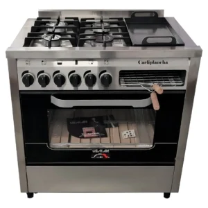 COCINA INDUSTRIAL USMAN 4 HOR. + CARLITERA Y PLANCHA
