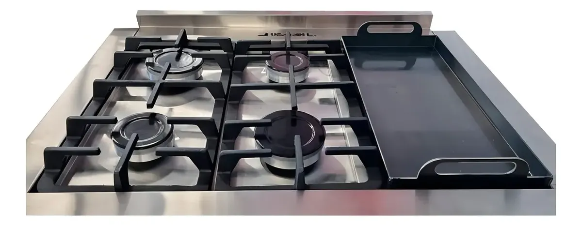 COCINA INDUSTRIAL USMAN 4 HOR. + CARLITERA Y PLANCHA - Imagen 3