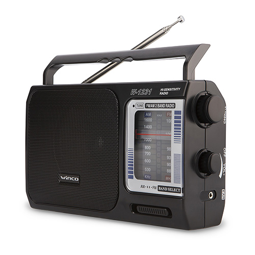 RADIO PORTATIL WINCO W1231 AM/FM - Imagen 3