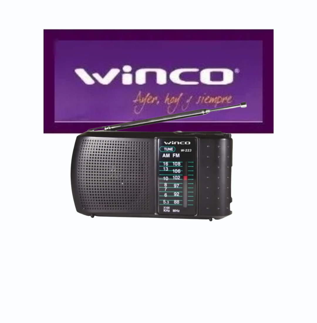 RADIO PORTATIL WINCO W223 AM/FM