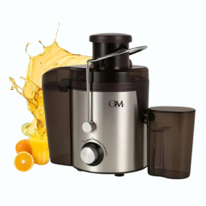 EXTRACTOR DE JUGO OM ACERO INOX. 350W